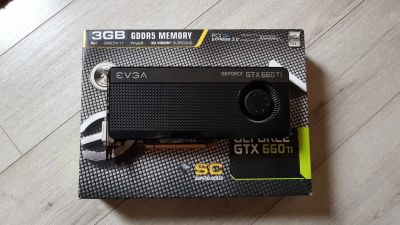 Лот: 14612437. Фото: 1. Видеокарта Evga GTX 660 Ti 3GB. Видеокарты