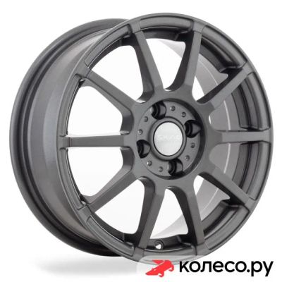 Лот: 25098929. Фото: 1. Akita 6x15/4*98 D58.6 ET35 Графит. Диски