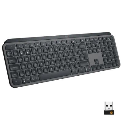 Лот: 24555257. Фото: 1. Клавиатура Logitech MX Keys Graphite... Клавиатуры и мыши