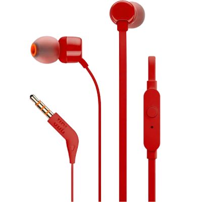 Лот: 22220950. Фото: 1. Проводная гарнитура JBL T110... Наушники, гарнитуры