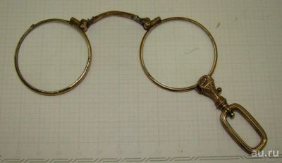 Лот: 12988140. Фото: 1. Лорнет складной старинный компактный... Другое (антиквариат)