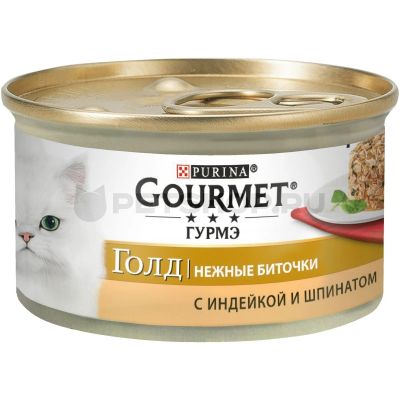 Лот: 15056095. Фото: 1. Gold (Гурме Голд) Нежные биточки... Корма
