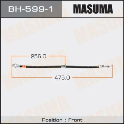 Лот: 18590414. Фото: 1. Шланг тормозной masuma front camry... Тормозная система