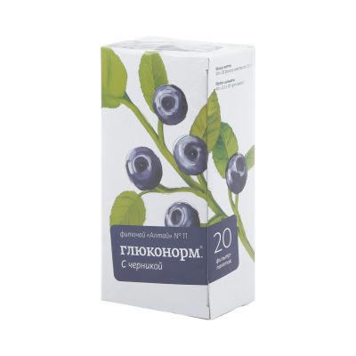 Лот: 23715776. Фото: 1. Алтай фиточай №11 Глюконорм черника... Лекарства