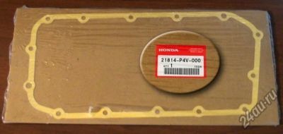 Лот: 13446400. Фото: 1. Прокладка поддона АКПП Honda 21814-P4V-000. Трансмиссия