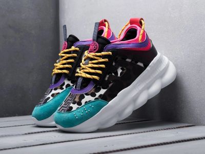 Лот: 16032668. Фото: 1. Кроссовки Versace Chain Reaction... Кеды, кроссовки, слипоны