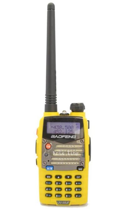 Лот: 5538964. Фото: 1. Радиостанция Baofeng UV-5RA (жёлтый... Рации, радиостанции