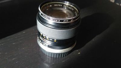 Лот: 10084866. Фото: 1. Объектив Super Reflecta 55mm f1... Объективы
