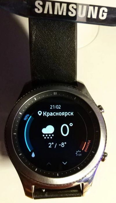 Лот: 10350884. Фото: 1. Смарт часы Samsung Gear S3 Classic. Смарт-часы, фитнес-браслеты, аксессуары