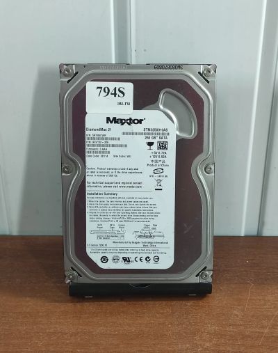 Лот: 21333930. Фото: 1. Жесткий диск SATA-II 3,5 STM3250310AS... Жёсткие диски (HDD)
