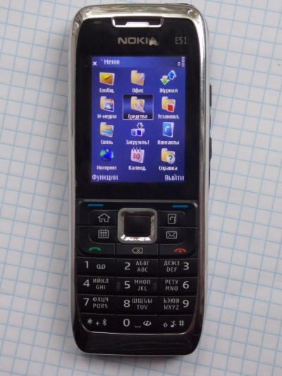 Лот: 6182841. Фото: 1. Телефон Nokia E51, сборка Finland... Кнопочные мобильные телефоны