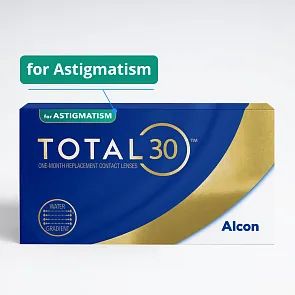 Лот: 25466986. Фото: 1. TOTAL30 for Astigmatism (3 линзы... Оправы для очков