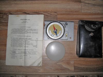 Лот: 4897272. Фото: 1. Горный компас. Геодезическое