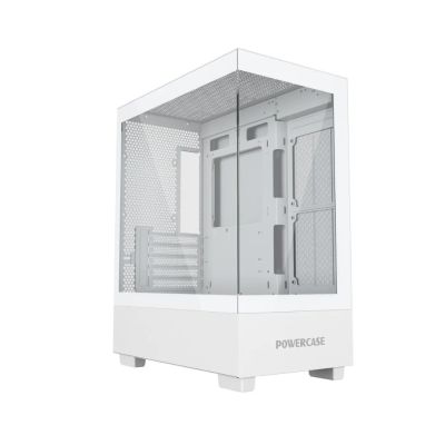 Лот: 24946429. Фото: 1. Корпус mATX Б_БП Powercase Vision... Корпуса, блоки питания