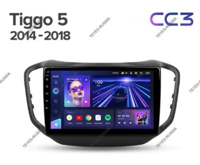 Лот: 20757838. Фото: 1. Магнитола Teyes CC3L Chery Tiggo... Автомагнитолы