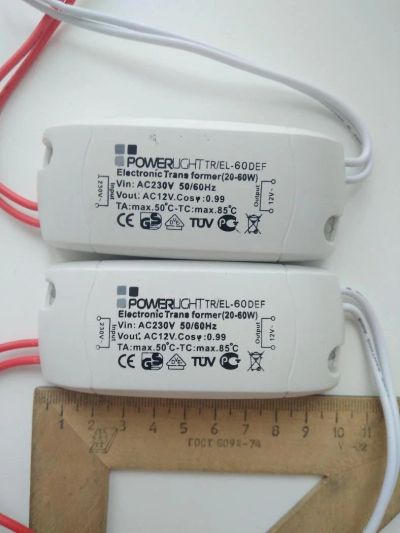 Лот: 11360677. Фото: 1. Power Light tr/el-60ef трансформатор... Электроустановочные изделия