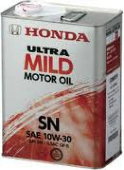 Лот: 3239704. Фото: 1. Масло моторное HONDA ULTRA MILD... Масла, жидкости