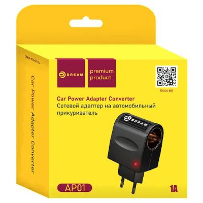Лот: 21516325. Фото: 1. Преобразователь 220-12v 0.5A Dream... Инверторы, ИБП