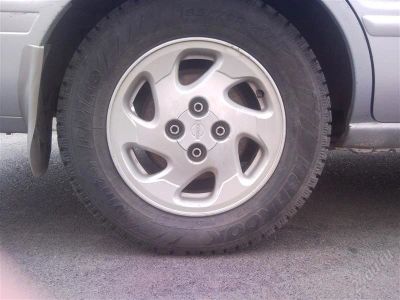Лот: 1737174. Фото: 1. Комплект литых дисков Nissan R14... Диски