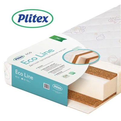 Лот: 9220152. Фото: 1. Матрас детский Plitex Eco Line... Постельные принадлежности