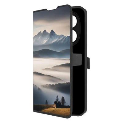 Лот: 25086615. Фото: 1. Чехол Krutoff Eco Book "Туман... Чехлы, бамперы