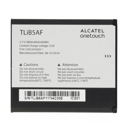 Лот: 14526913. Фото: 1. АКБ для Alcatel TLiB5AF ( OT-5036D... Аккумуляторы