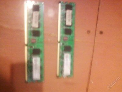 Лот: 2470222. Фото: 1. Kingmax DDR2 667 DIMM 1 Gb*2. Оперативная память