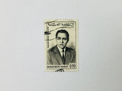 Лот: 23963442. Фото: 1. Король Хасан II. Персоналии. Марокко... Марки