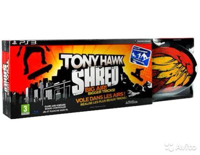 Лот: 5500062. Фото: 1. Tony Hawk: SHRED (Игра + беспроводной... Игры для консолей