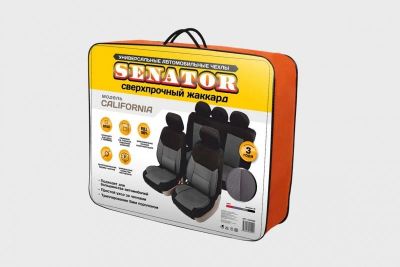 Лот: 18826565. Фото: 1. Чехлы унив. SENATOR CALIFORNIA... Чехлы, коврики, оплетки руля