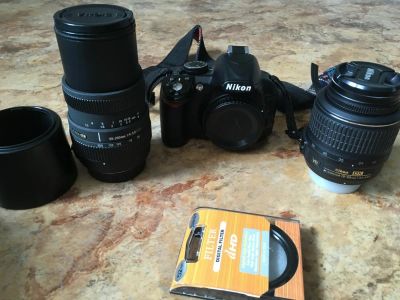Лот: 9995683. Фото: 1. Nikon D3100 Body + объектив: Kit... Цифровые зеркальные