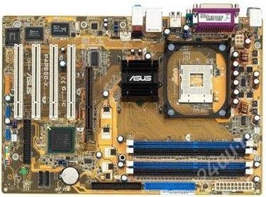 Лот: 1656944. Фото: 1. Asus P4P800-X. Материнские платы