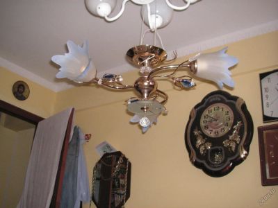 Лот: 5756214. Фото: 1. Люстра для секционки,гостинки... Другое освещение
