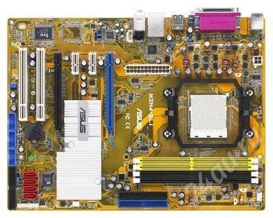 Лот: 380097. Фото: 1. Socket - AM2, ASUS M2N4-SLI (rev... Материнские платы