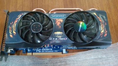 Лот: 13334500. Фото: 1. Видеокарта Gigabute gtx460. Видеокарты