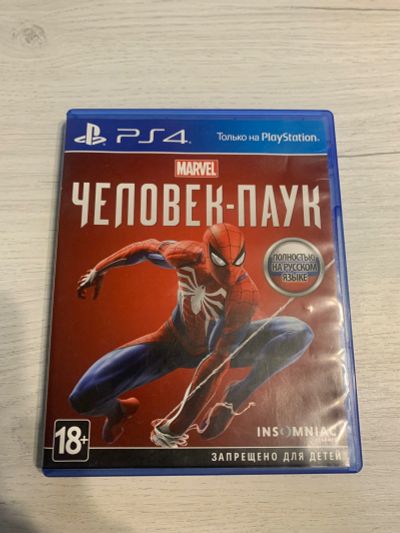 Лот: 18664051. Фото: 1. Игра Человек паук PS4. Игры для консолей