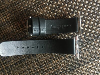 Лот: 17180305. Фото: 1. Ремешок Apple Watch кожа. Смарт-часы, фитнес-браслеты, аксессуары