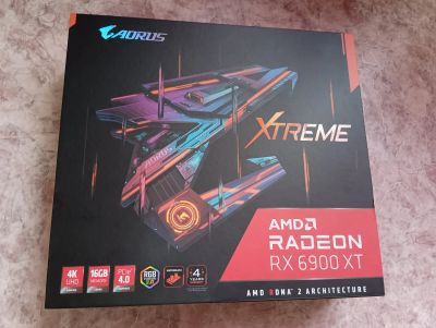 Лот: 21790981. Фото: 1. Gigabyte AMD Radeon RX 6900 XT... Видеокарты