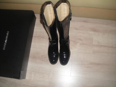 Лот: 9002678. Фото: 1. Сапоги Emporio Armani 38 р. Сапоги