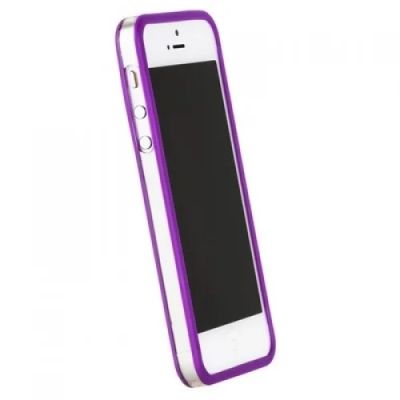 Лот: 3777844. Фото: 1. бампер iPhone 4 4G 4GS Apple фиолетовый... Чехлы, бамперы