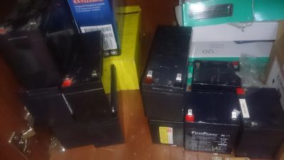 Лот: 5472044. Фото: 1. аккумуляторы ИБП 10 шт. одним... Аккумуляторы