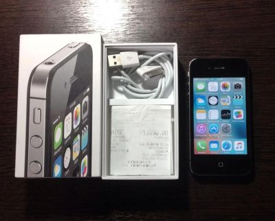 Лот: 7850709. Фото: 1. iPhone 4s.Хорошее Состояние.Полный... Смартфоны