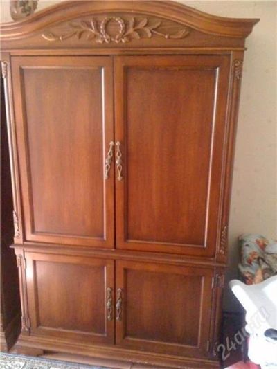 Лот: 1758153. Фото: 1. шкаф натуральный дуб. Шкафы, шкафы-купе