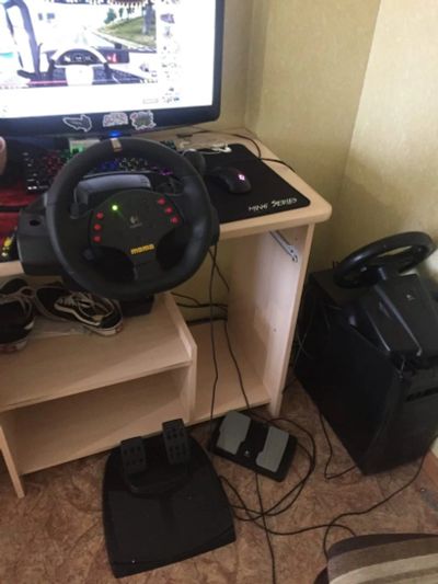 Лот: 16869330. Фото: 1. Logitech Momo Racing. Рули, джойстики