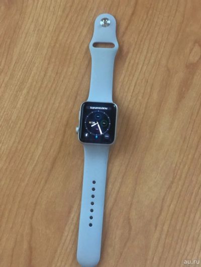 Лот: 13041266. Фото: 1. Apple Watch Series 3, 42 мм, корпус... Смарт-часы, фитнес-браслеты, аксессуары
