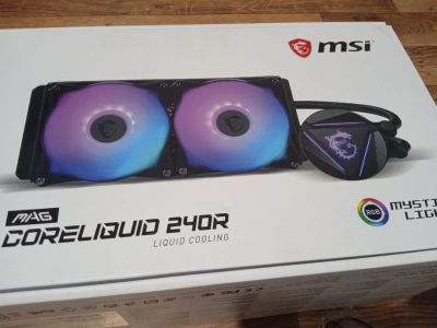 Лот: 19185230. Фото: 1. Система охлаждения MSI Mag coreliquid... Системы охлаждения