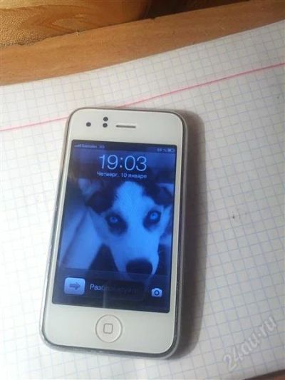 Лот: 2367117. Фото: 1. Iphone 3gs 16gb полностью беленький... Смартфоны