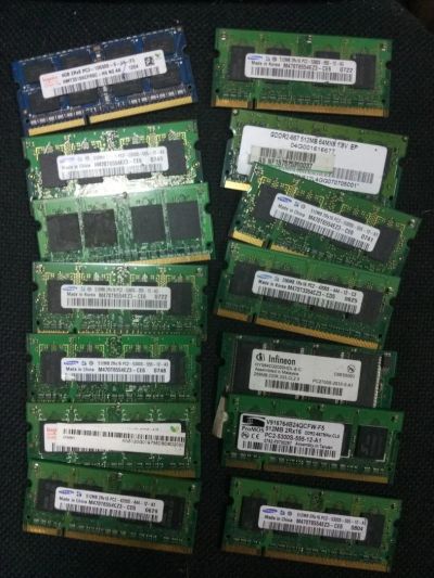 Лот: 10258032. Фото: 1. память sodimm 14шт. Оперативная память