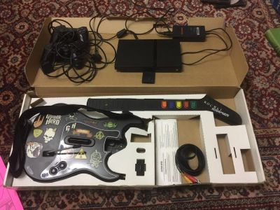 Лот: 11054079. Фото: 1. консоль Play station 2 ps2 guitar... Игровые приставки, консоли