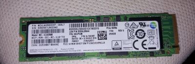 Лот: 13448757. Фото: 1. SSD PCI-e M.2 2280 Samsung 256Gb. SSD-накопители